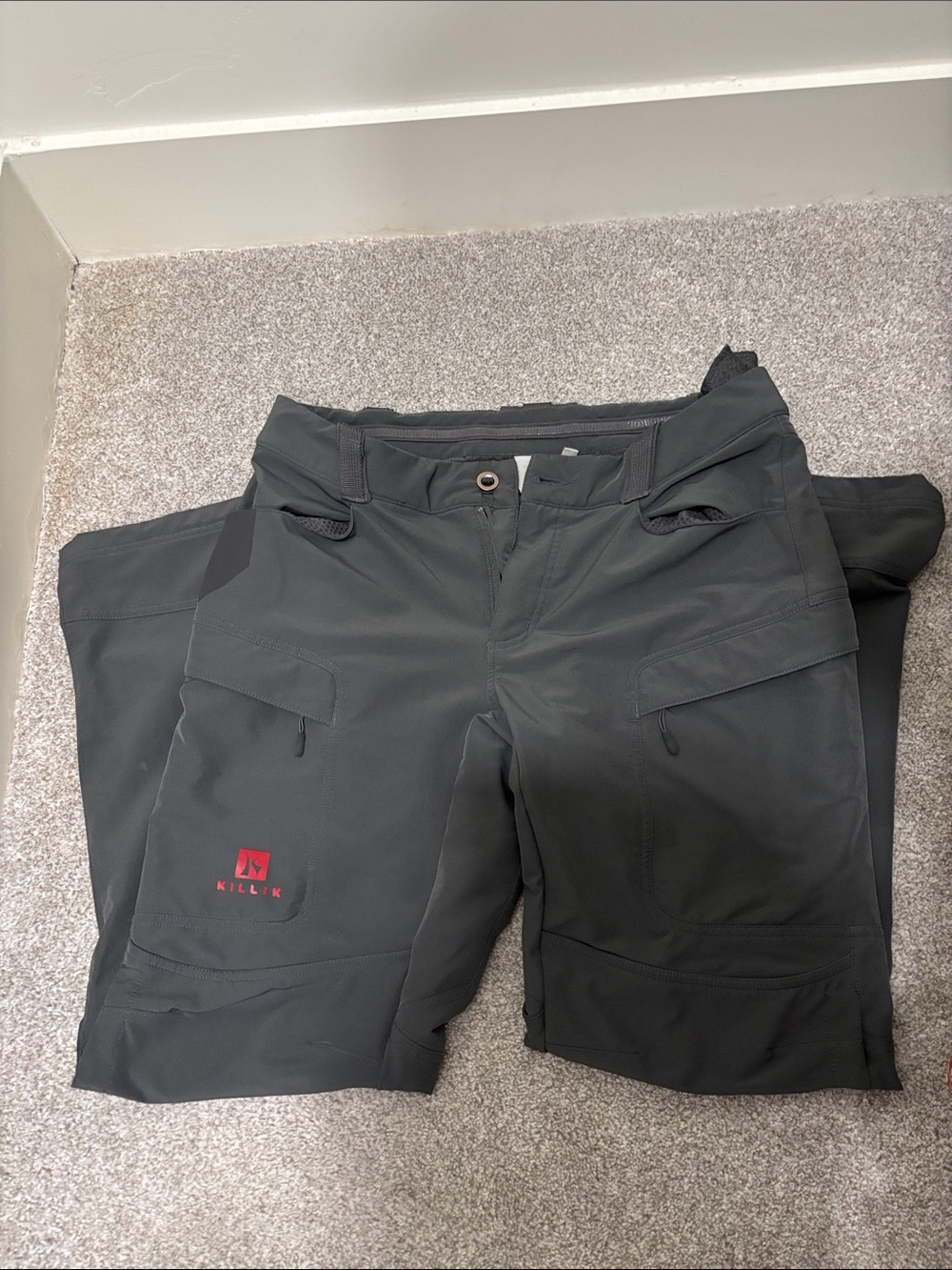 KILLIK Men's gray hunting  Pants - Stretch Utility Trousers